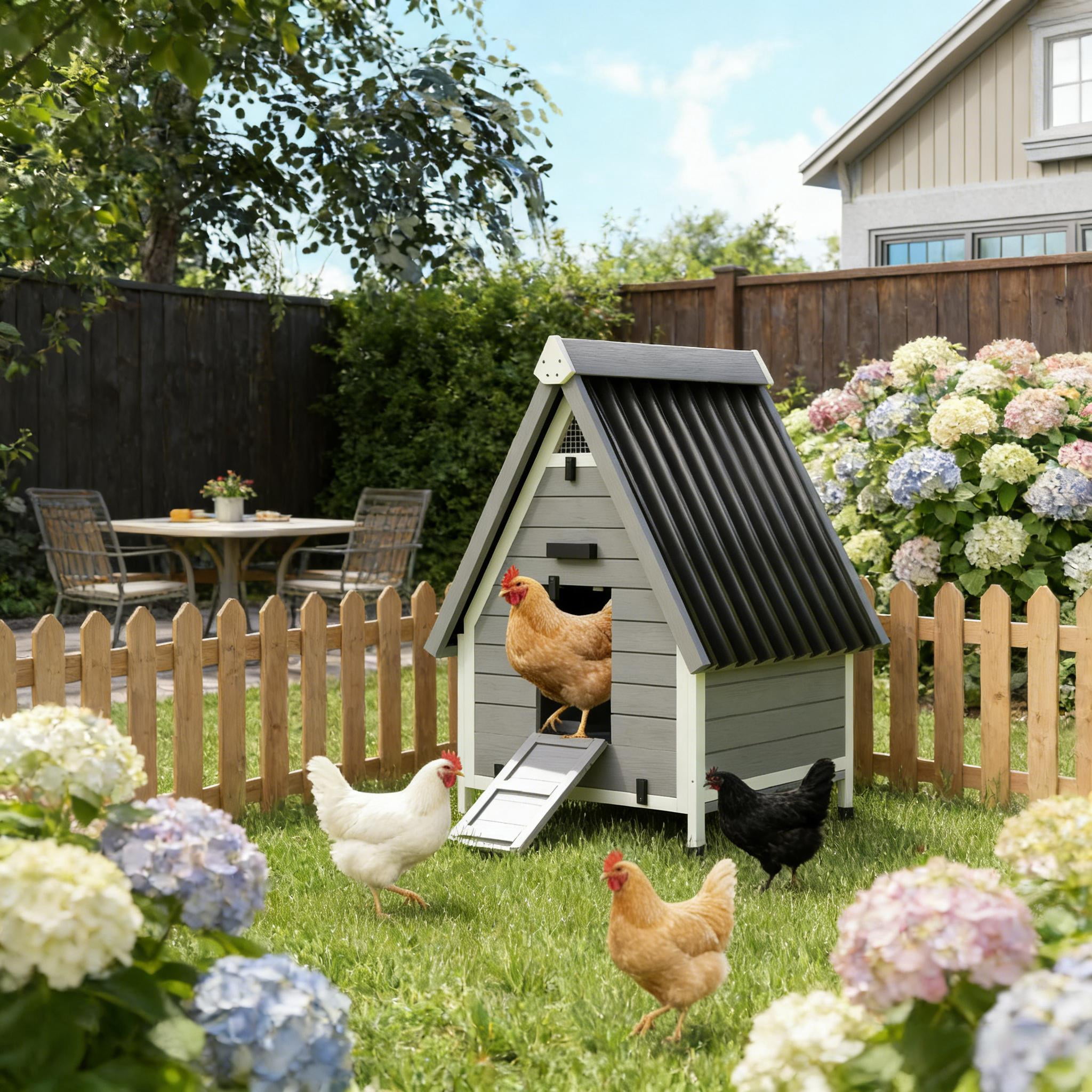 Pet House Wooden Chicken Coop
