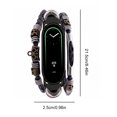 thumbnail image 3 of Pulsera de reloj inteligente deportivo de moda Correa de reloj de liberación rápida para Mi Band 8, 3 of 7
