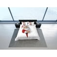 thumbnail image 4 of Navidad Juego de funda nórdica con almohadas Santa Claus Dormitorio Ropa de Cama Funda de edredón, 4 of 4