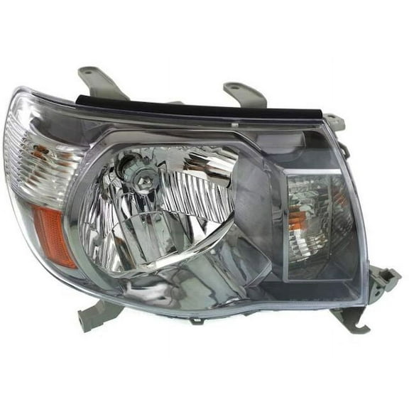 Right Passenger Side Headlight Assembly - Compatible with 2005 - 2011 Toyota Tacoma 2006 2007 2008 2009 2010
