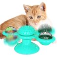 thumbnail image 2 of Bingirl Windmill Cat Toy Interactive Turntable Massage Brush for Pet Kitty Scratching Tickle, 2 of 9