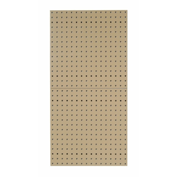 Triton Products® LocBoard (2) 24"W x 24"H x 9/16"D Epoxy, 18 Gauge Steel Square Hole Pegboards