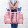 thumbnail image 4 of Bolsa de Playa BABANA Jelly Bags para Mujer, Tote Grande Rosa Pálido, 4 of 8