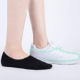thumbnail image 5 of PEASKJP Womens No Show Socks Womens Cool Comfort Toe Support Ankle Socks (Black,One Size), 5 of 6