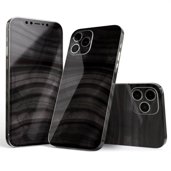 DesignSkinz Vivid Agate Vein Slice Foiled V10 Full-Body Skin Decal Wrap Cover for iPhone 16