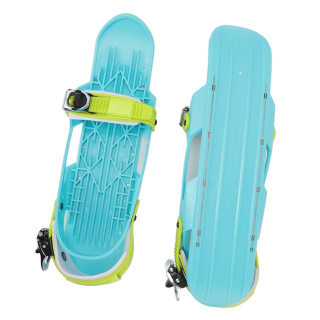 Tablas De Esquí Cortas, Mini Zapatos De Esquí De Talla única, Hebilla De Metal Portátil Para Adultos Para Pendientes De Descenso