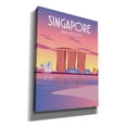 thumbnail image 2 of Epic Graffiti 'Singapore' by Arctic Frame Studio, Canvas Wall Art, 12"x16", 2 of 2