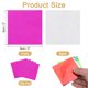 thumbnail image 2 of Uxcell 100 Pcs 3 x 3 Pulgadas Envolturas de Caramelo de Papel de Aluminio, Rojo Rosa, 2 of 6