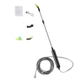 thumbnail image 3 of Rociador de jardín, pulverizador eléctrico para plantas, máximo 50cm de longitud, portátil con manguera, varillas de riego, pulverizador para plantas Manguera de agua 3M, 3 of 8