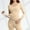 Beige, variant on Thermal Underwear for Women, Long Johns for Women Thermal Sets Fleece Lined Base Layer Women Thermals Top and Bottom Set Black XXL