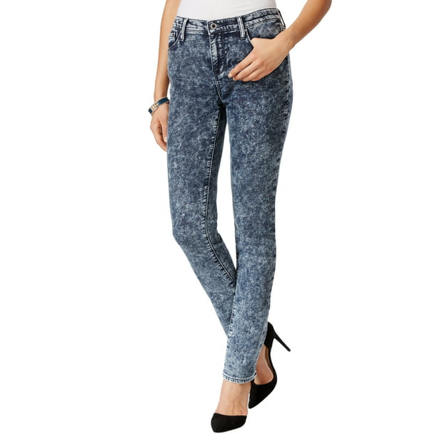 DKNY - DKNY Women's City Ultra Skinny Acid Wash Skinny Jeans, 0 ...