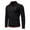 Black, variant on Long Sleeve Shirts for Men Fall Winter Solid color Button Lapel Thermal tops Casual Workout Gym Jogger blouse