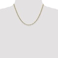 thumbnail image 5 of Avariah Diamonds 14K Yellow Gold 3mm Lightweight Singapore with Lobster Lock Chain - 16", 5 of 8
