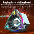 thumbnail image 5 of Altavoces De Computadora Mini Altavoz Portátil Rgb Subwoofer Bluetooth Con Barra De Luz Streamer Altavoz Inalámbrico Bluetooth Guardurnaity EL016985-01, 5 of 5
