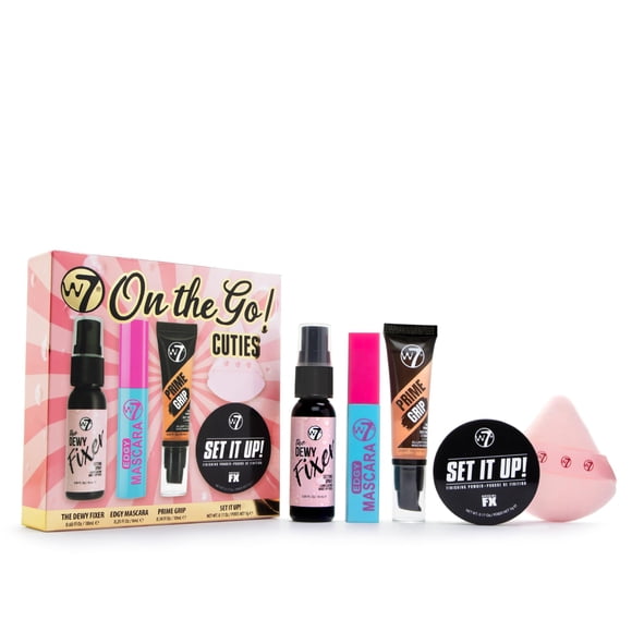 Set Mini Esenciales de Maquillaje W7 On the Go Cuties