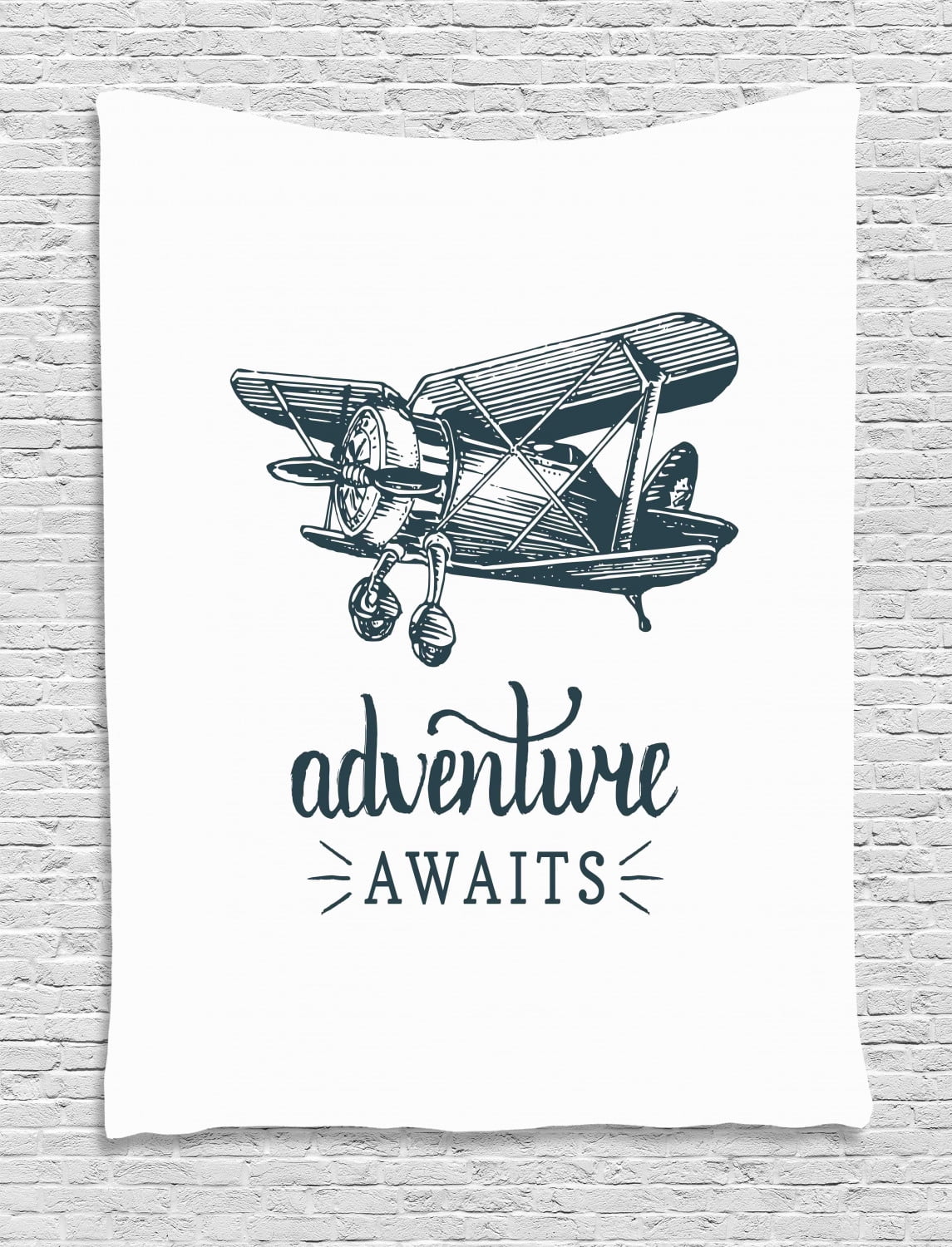 Sign for Nursery Baby Shower or Party Wooden Adventure Awaits Plane Themed Rustic Adventure Baby Ideas Shelf or Table Decor