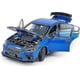 thumbnail image 3 of 2016 Impreza WRX STI S207 Diecast Model Cars Racing Sports Toy Car 1/32 Scale Metal Childrens Die-cast Vehicles with Light, 4 Doors Open, Hood &, 3 of 5