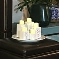 thumbnail image 4 of 6 Pack LED Flameless Candles with Timer & Remote - Realistic Flickering Tea Lights for Holiday & Home Decor (White), 4 of 10