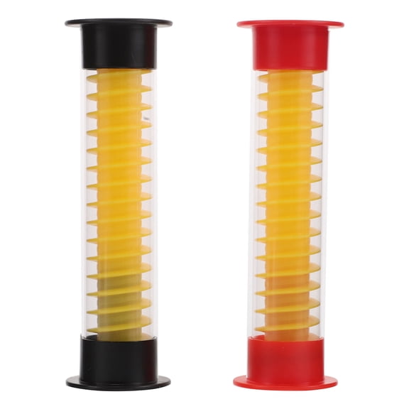 2pcs Sand Timer for Board Games Compact Plastic Hourglass Creative Five Seconds Timer Decorative Game Accessory