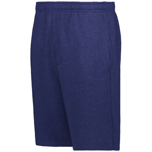 Holloway 222802.065.M 60 Percent Cotton & 40 Percent Polyester Fleece Shorts, Navy - Medium