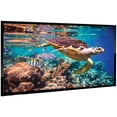 thumbnail image 2 of PYLE PRJTPFL122 - Fixed Wall Mount Projector Screen - Universal Home/Office Projector Viewing Display (120’’ -inch), 2 of 8