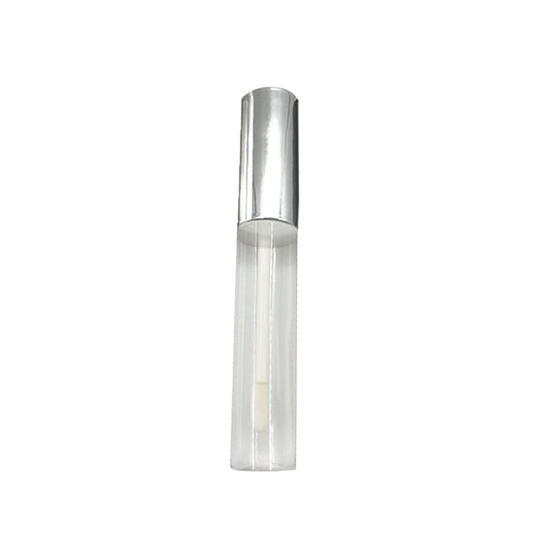 Vogacara Tubo de brillo de labios Vacío DIY Práctico contenedor de brillo de labios de 10ML Botella secundaria pequeña útil para compras de vacaciones Bolsas de maquillaje Tipo 2 Vogacara CE011636-02