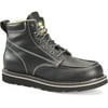 CAROLINA Men's 6" Flatiron Soft Woe Work Boot Black - CA7007 GRAY/BLACK