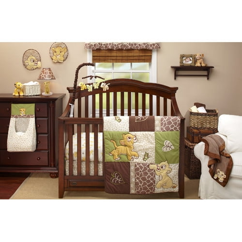 Disney Lion King Go Wild 4 Piece Crib Bedding Set Walmart Com