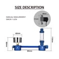 thumbnail image 4 of Aquarium DIY Keg CO2 Regulator Bubble Counter Solenoid Valve Diffuser Aluminum Alloy CO2 Generator Kit Hydroponics CO2 Regulator Emitter System ,Easy Installation, 4 of 7