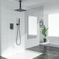thumbnail image 5 of Kichae 12'' Shower Head Set Ceiling Mounted Shower Head & Handheld Shower，Oil Rubbed Bronze, 5 of 5