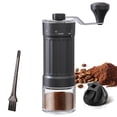 thumbnail image 1 of KharWette Portable Manual Coffee Grinder Conical Burr for Espresso French Press Pour Over Double Bearing Externally Adjustable Ceramic Burrs Capacity 25g, 1 of 8