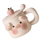 thumbnail image 4 of Tazas Lindas, Linda Y Encantadora Forma De Animal, Taza Linda De Dibujos Animados, Taza De Café De Cerámica Con Tapa Con Tapa De Cuchara Para Oficina Y Escuela, 4 of 8