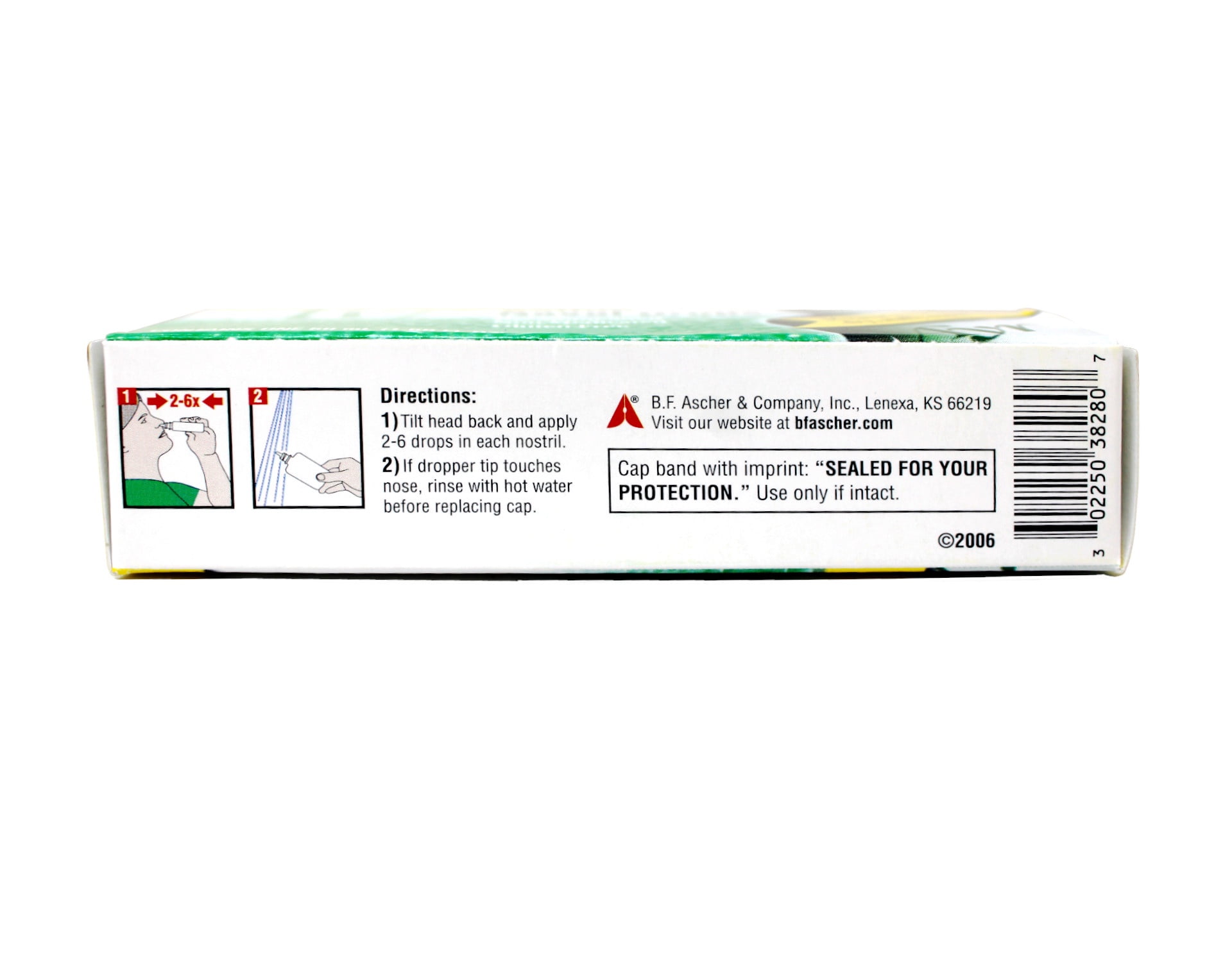 (3 pack) Ayr Saline Nasal Drops, Cold/Flu, Allergy, Dry Nasal Passages Relief, Moisturizes & Soothes Dry Stuffy Noses, 1.69 fl oz