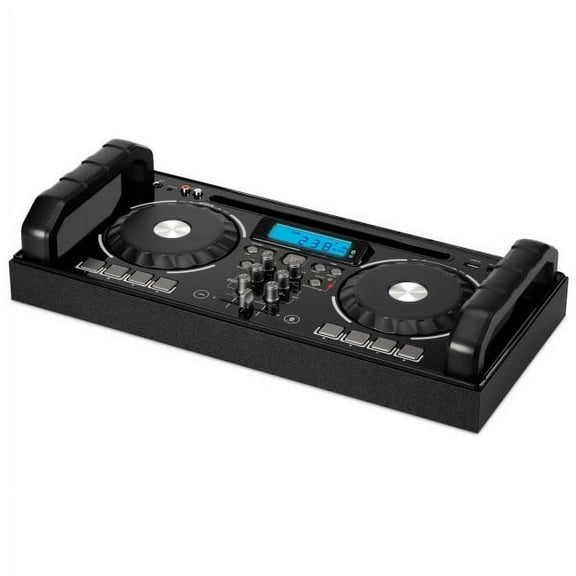 iLive Bluetooth Mixer Plus DJ Karaoke Sound Board Media Controller, IBDJ883B, Black