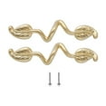 thumbnail image 1 of Poignée Rétro en Forme de Feuille Créative en Alliage de zinc Petite Poignée pour Meuble Armoire Porte, 1 of 7
