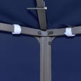 thumbnail image 4 of Toldo de repuesto VidaXL para gazebo, 3 x 3 m, azul oscuro, impermeable, 4 of 7