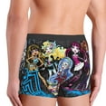 thumbnail image 6 of Sigee Monster High (61) for Men's Cotton Panties Soft, Breathable, and Comfortable Boxer Briefs,Small, 6 of 7
