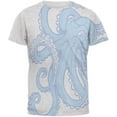 thumbnail image 1 of Blue Octopus Ink Mens T Shirt Heather White MD, 1 of 1
