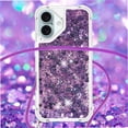 thumbnail image 2 of Funda FOXDOCK para iPhone 16 Plus con Cuerda Ajustable, Brillo Líquido, Protección Antigolpes y Lente – Ideal para Regalo, 2 of 6