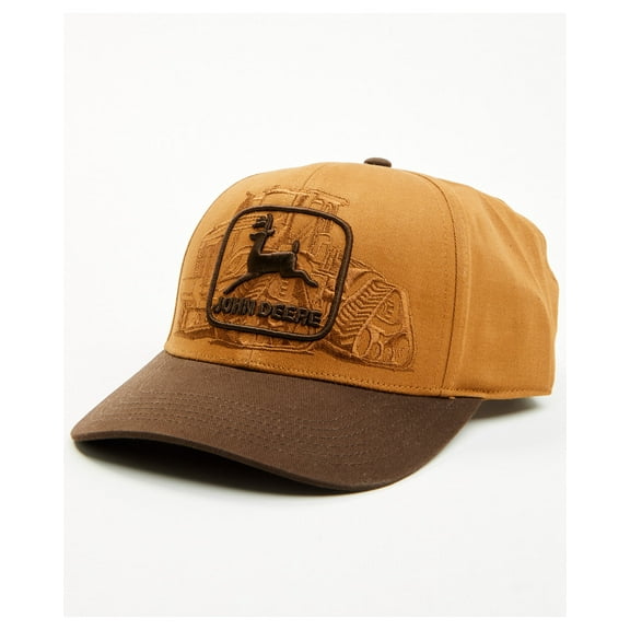 John Deere Men's Logo Silhouette Embroidered Ball Cap - J116-0BJI-JDR-ZJP One Size