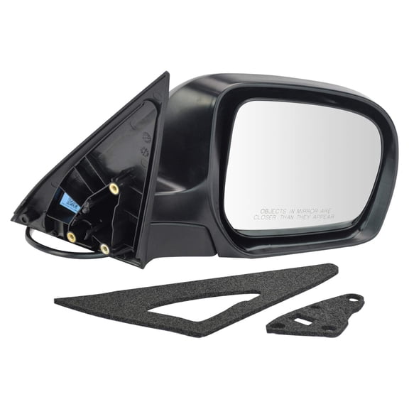 TRQ Power Smooth Black Mirror Passenger Side Right RH for 09-10 Subaru Forester MRA06144
