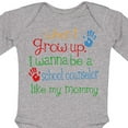 thumbnail image 4 of Inktastic School Counselor Like Mommy Boys or Girls Long Sleeve Baby Bodysuit, 4 of 5
