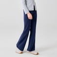 thumbnail image 6 of Ruyang Girl's Black Flare Jeans Button Front Elastic High Waist Flare Bell Bottom Pants Kids Split Stretchy Jeans Pants, 6 of 7