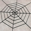 thumbnail image 3 of Halloween Scary Black/White 1.5M Spider Web Spider Haunted House Bar Props for Halloween Party Scene Props Decoration, 3 of 6