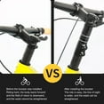 thumbnail image 4 of Bicycles Handlebar Rises Up Adapter Cycle Fork Stem Extension Risers Aluminum Alloy Bicycles Fork Stem Height Extenders, 4 of 17