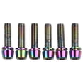 thumbnail image 2 of Fule Bike Handlebar Stem Bolts M5*18mm Purple Quantity 6pcs M5 Bolts bicycle, 2 of 10