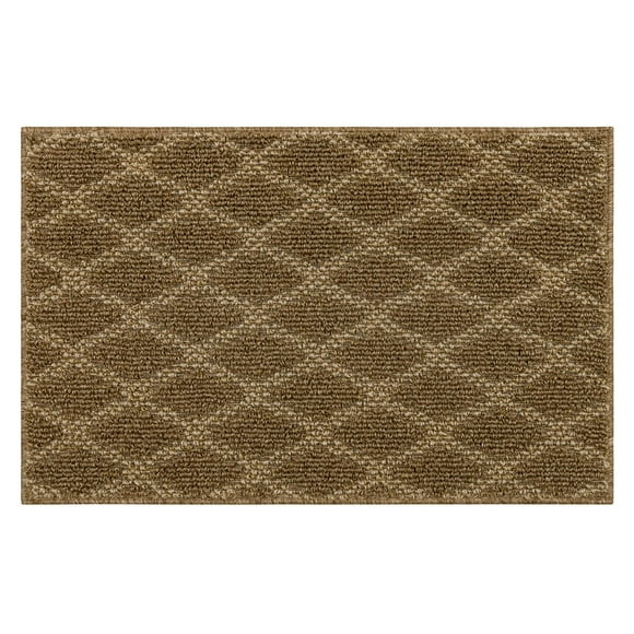 Mohawk Home Prism Praline/Tan Tufted Polyester Area Rug