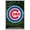 White Framed Version, variant on MLB Chicago Cubs - Logo 16 Wall Poster, 22.375" x 34", Framed