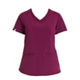 thumbnail image 6 of Scrubstar Women's Premium Performance Stretch Double V-Neck Scrub Top, Sizes XS-3XL, 6 of 7