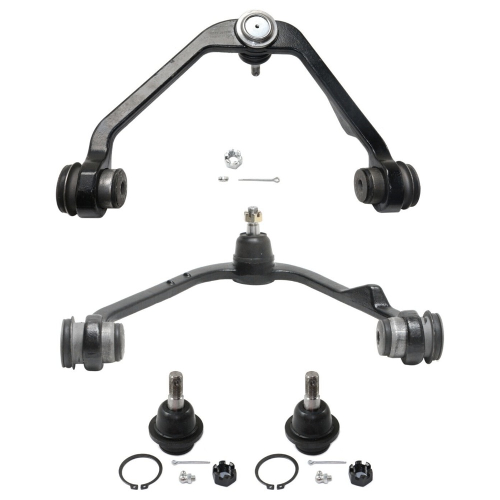 Front Upper Control Arm w/ Lower Ball Joints Kit Set For Ford Lincoln